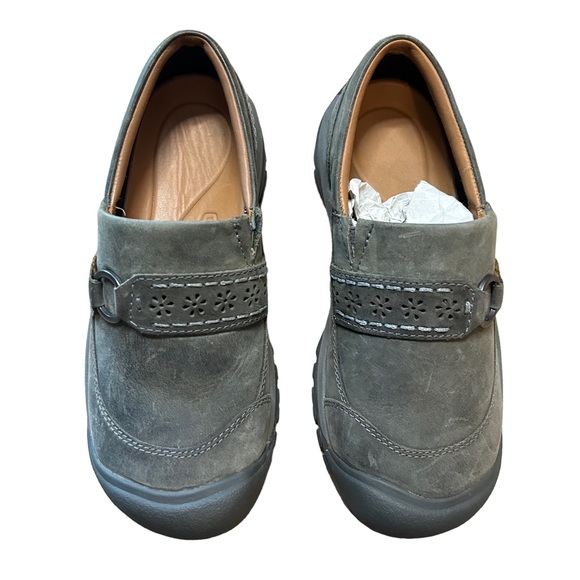 Keen Women’s Slip On Clogs Size 6 Round Toe Castor Grey Raven Gray - Picture 6 of 13